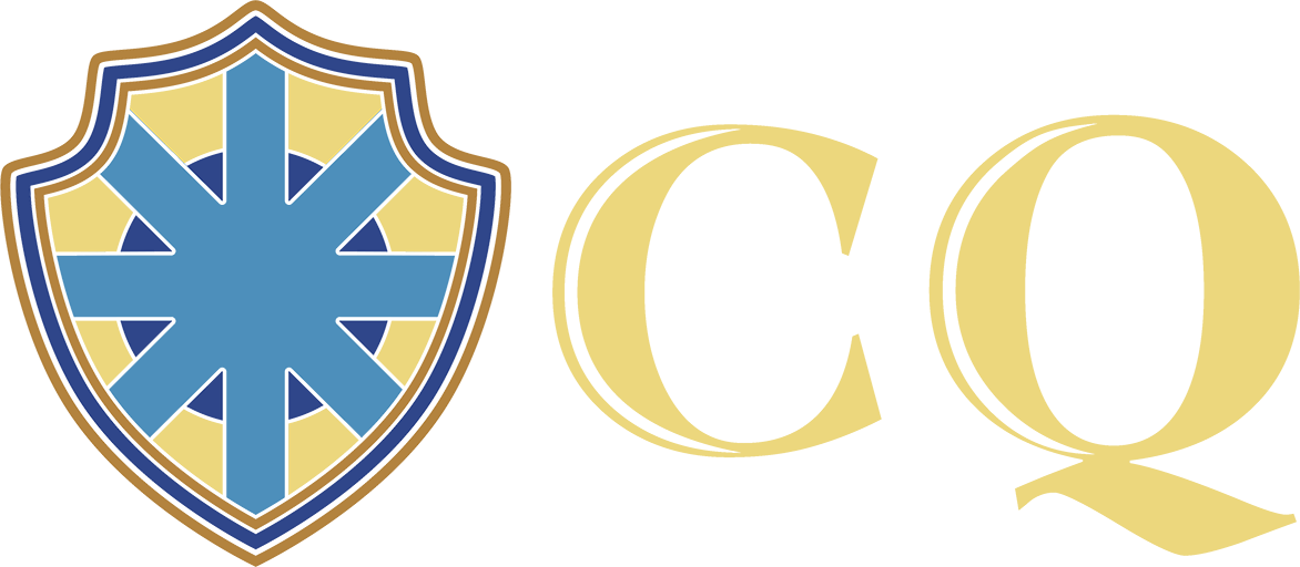 CQ Official Logo - Shield Short Text Right - Print 3 Colors.png